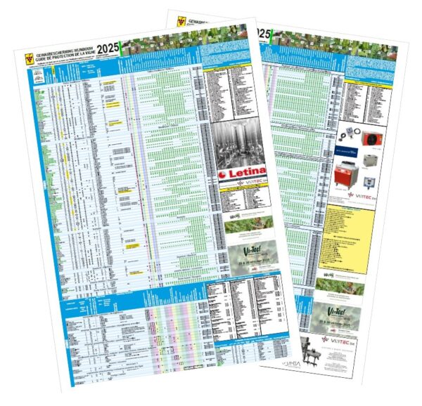 Poster Gewasbescherming Wijnbouw 2025